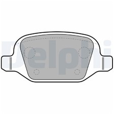 Satz Bremsbeläge Bremsklötze hinten für Alfa Romeo 147 937 156 932 GT | 24225