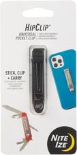 Hipclip Universal Pocket Clip - Stainless Steel Adhesive Clip - Pocket Accessori