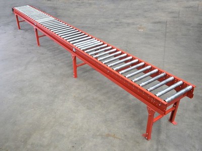 Dexion Rollenförderer Förderstrecke L 6000mm Rollenbahn Schwerkraftrollenbahn