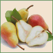 Pears Counted Cross Stitch Chart No.41-103