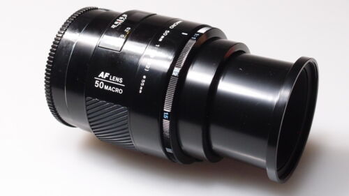 MINOLTA MAXXUM AF MACRO 50mm 1:2.8 1:1 macro FITS SONY/MINOLTA DSLR/SLR - Picture 2 of 3