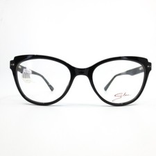 SALSA SA20200 BK Black Cat Eye Women Eyeglasses Frame 53-18-140