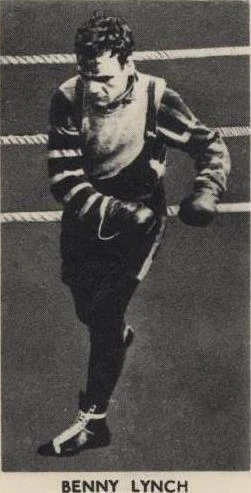 1938 Fred C. Cartledge Razors Famous Prize Fighters - Benny Lynch #41