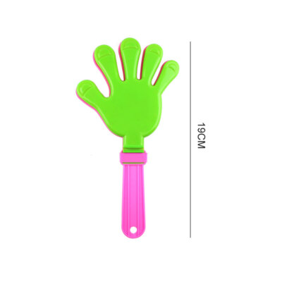 2Pcs Colorful Hand Clapper Concert Party Cheering Props Children