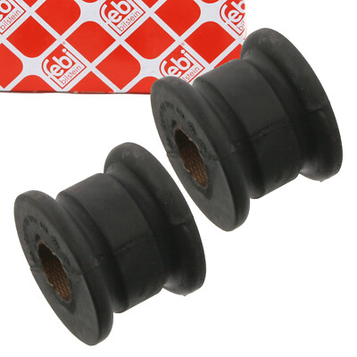 2x febi 14942 Stabilisatorlager für MERCEDES 190 W201 W124 W210 vorne außen
