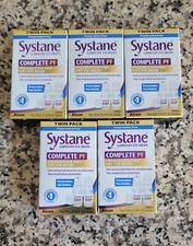 5 Boxes Systane COMPLETE PF Twin pack. Preservative Free.