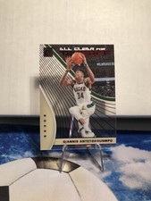 2019-20 Clearly Donruss Giannis Antetokounmpo /49 All Clear For Takeoff Red #4