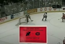 Martin Brodeur NJ Devils Scores Goal Ticket Stub Credential 4/17/97