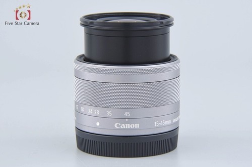 Very Good!! Canon EF-M 15-45mm f/3.5-6.3 IS STM Silver - Picture 11 of 14