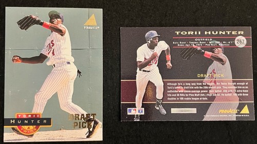 1994 Pinnacle TORII Hunter RC Museum Collection /artist proof & Draft Pick ALL2 - Picture 2 of 3