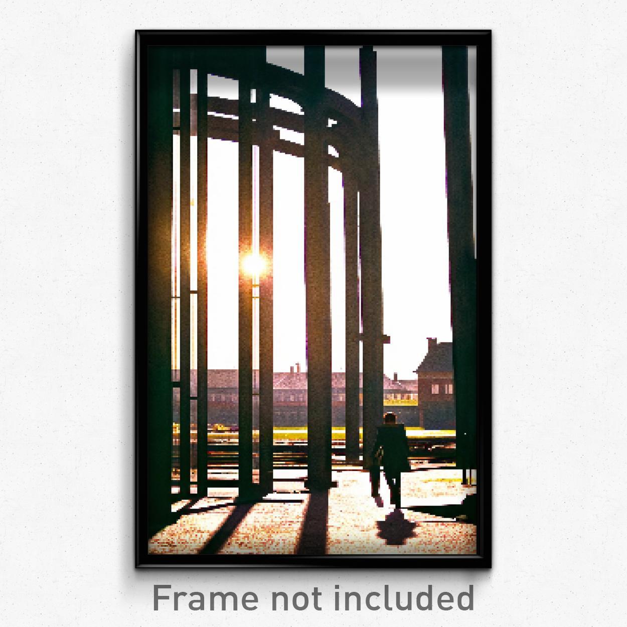 8-Bit Psychedelic Pixel Art Poster - Rundown Commons Trippy Gamer Print