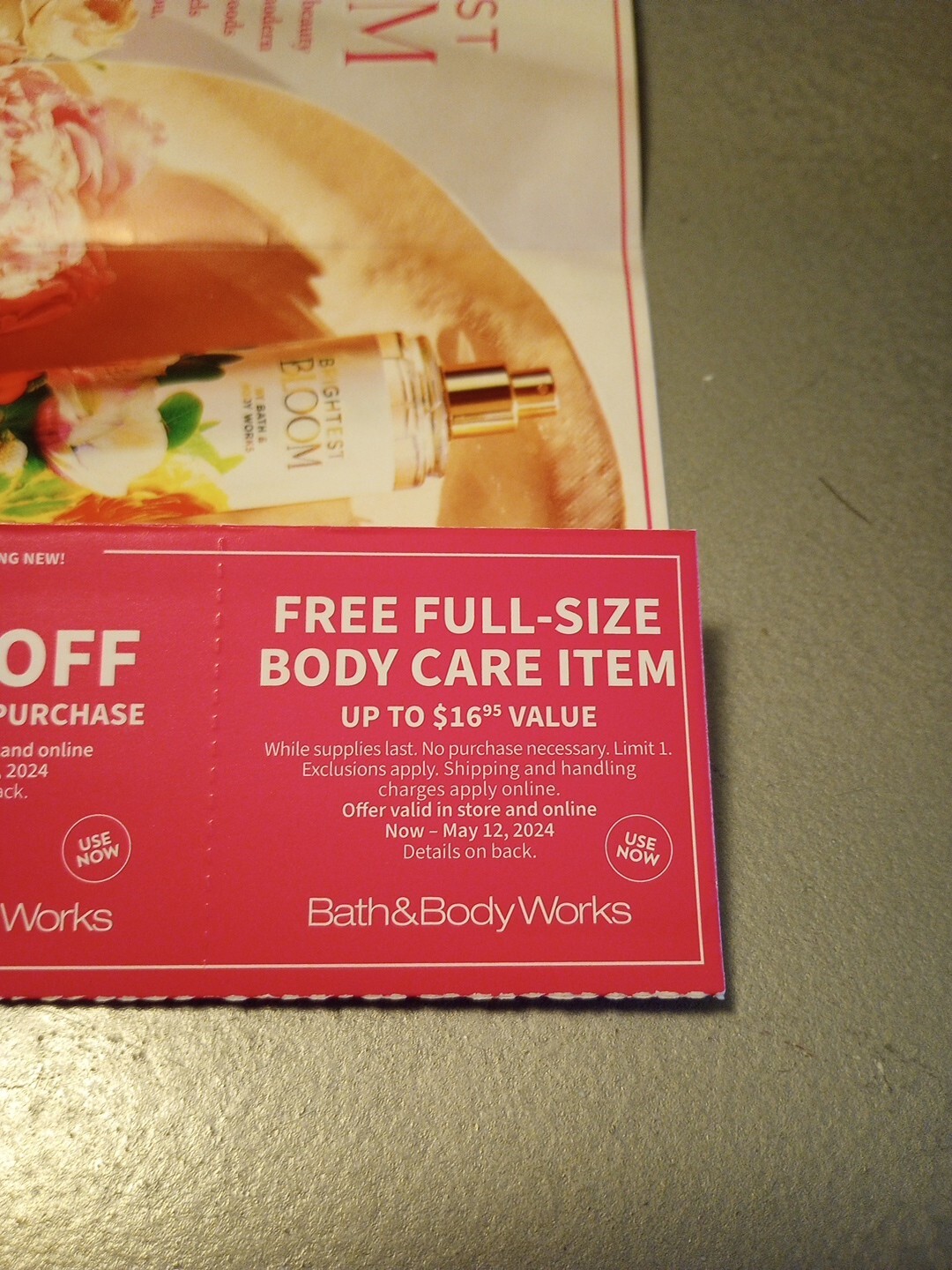 Bath and Body Works Coupons (lot 3) Expire 5/12/24 eBay