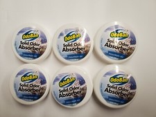 OdoBan Solid Odor Absorber for Small Spaces Mountain Air Scent 1 oz Lot of 6