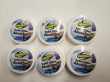 Lot of 6 OdoBan Solid Odor Absorber for Small Spaces Mountain Air Scent  1 oz 