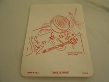 1973-75 Reproduction Buick Regal-Century Tire Stow-a-way Regular Wheel Decal