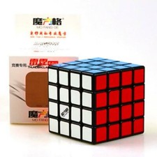 QiYi Thunderclap 4x4x4 MoFangGe 62mm Black Speed Cube Ship from USA