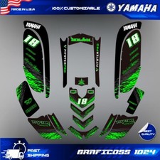 YAMAHA RAPTOR 660 660R FULL GRAPHICS DECALS STICKERS KIT ATV