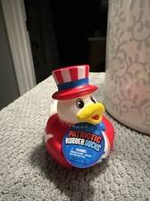 UNCLE SAM PATRIOTIC RUBBER DUCK 3.5 inch