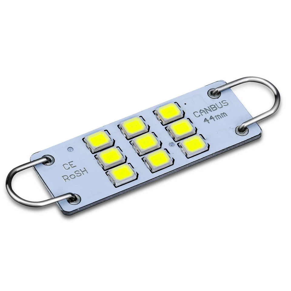 Bombillas LED blancas para espejo de tocador para Buick Park Avenue, Oldsmobile 98, paquete de 2 Foto 3 de 4