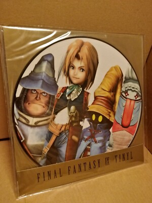OFFICIAL FINAL FANTASY IX (9) VINYL LP (SQUARE ENIX) NEW AND SEALED