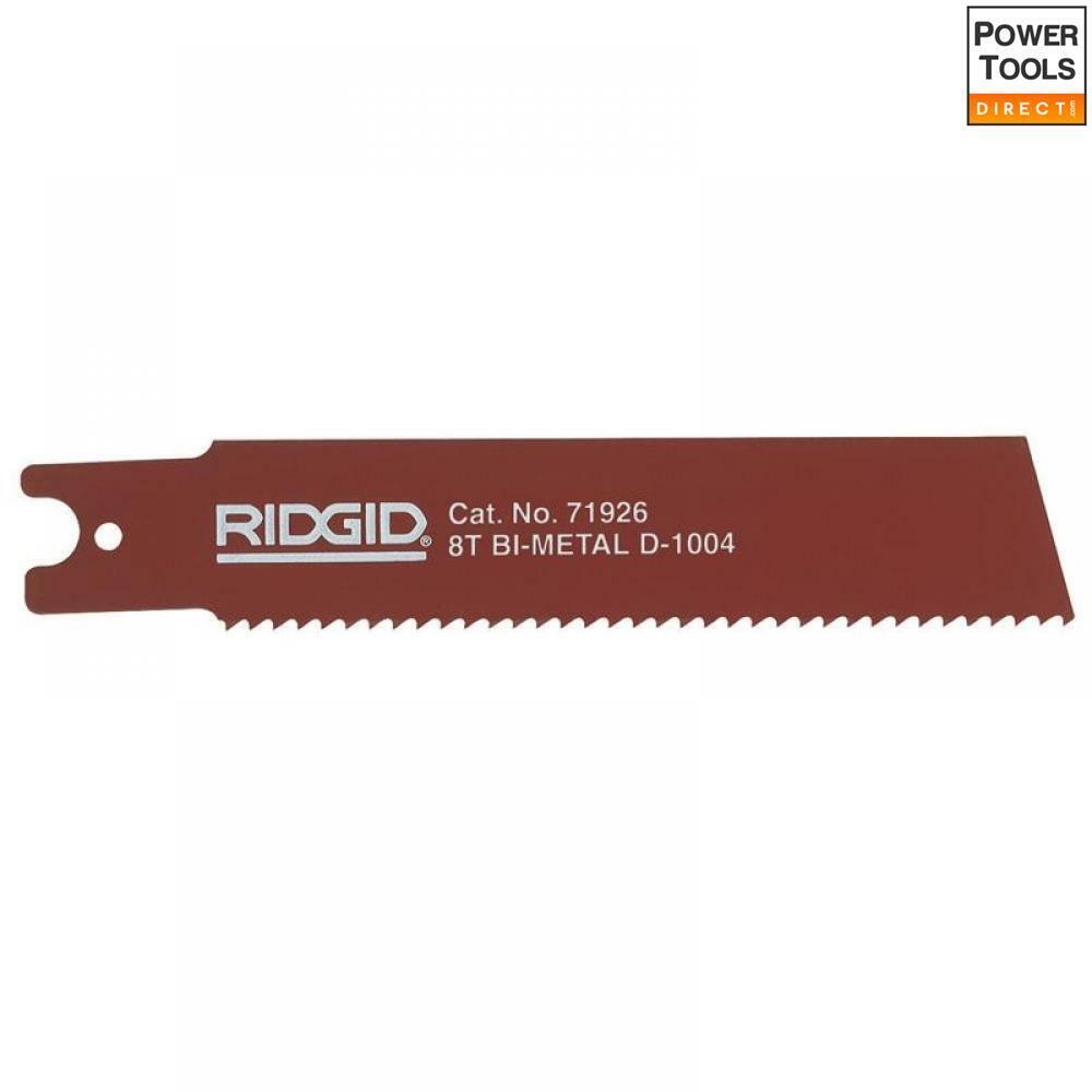 Ridgid Reciprocating Saw Blade For Heavy Wall Steel Pipe 150mm (6in) Pack Of ... Specjalna cena przez ograniczony czas