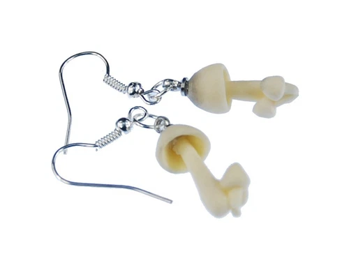 Mushroom Earrings Miniblings Pendant Magic Mushrooms Champignons