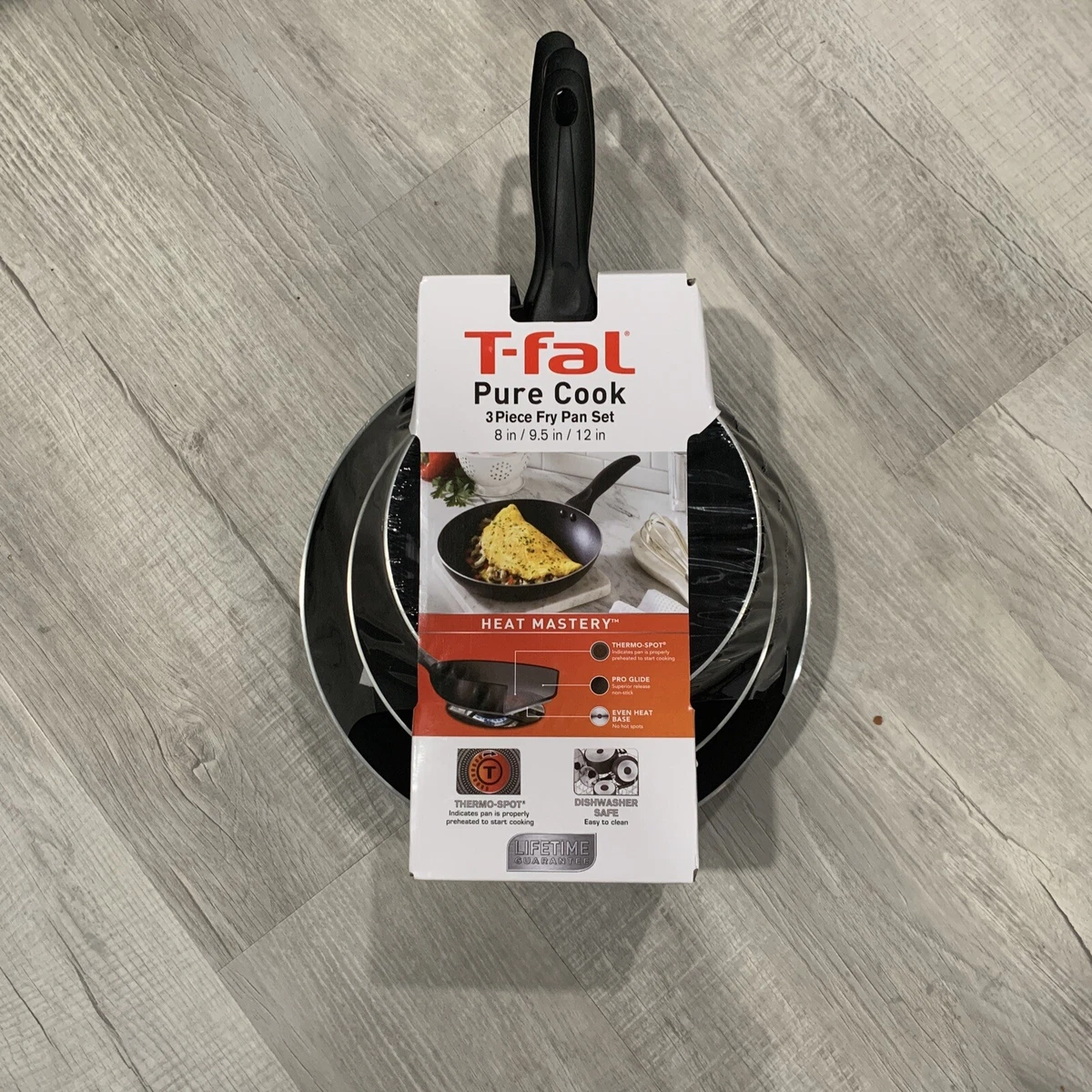 T-Fal Pure Cook Nonstick Aluminum 12-Piece Cookware Set