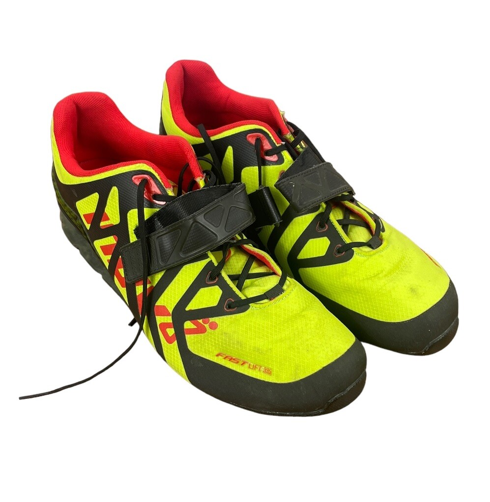 Inov 8 Crossfit Yellow Red Fastlift 335 Lifters Sz 13 Men  display picture 1