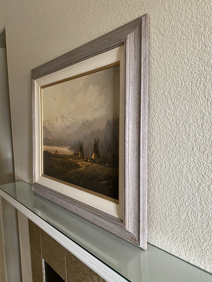 heinie hartwig Oil Painting On Board Foto 4 de 4