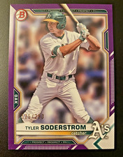 2021 Bowman TYLER SODERSTROM Prospect Paper PURPLE #125/250