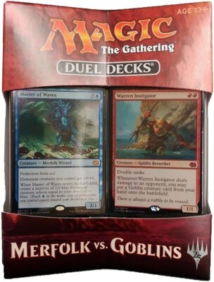 Magic The Gathering: Duel Decks: Merfolk Vs Goblins *NEW/Sealed*