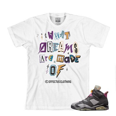 Tee to match Air Jordan Retro 6  Bordeaux Sneakers Dreams Bordeaux Tee 