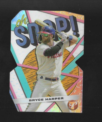 BRYCE HARPER  2023 Topps PRISTINE OH SNAP DIE CUT REFRACTOR OS6