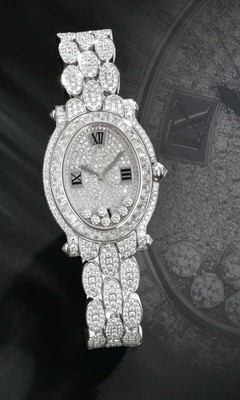 925 Sterling Silver Wristwatch  Adstar Diamond Oval Halo Studded Women Jewel