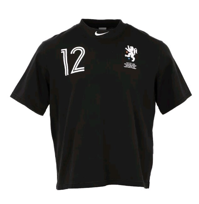 OFF WHITE X NIKE T shirt maglietta Nikelab x OFF WHITE Mercurial NRG nera Medium nuova