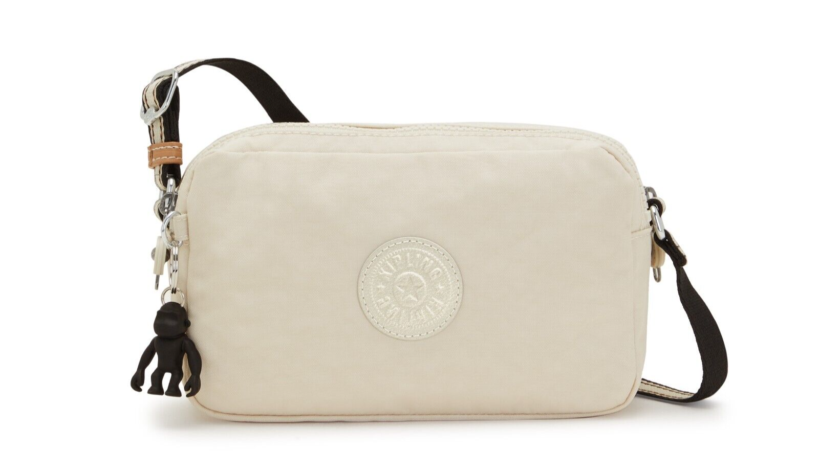 Kipling NEW MILDA Small Camera Style Crossbody Bag - Light Sand RRP £68