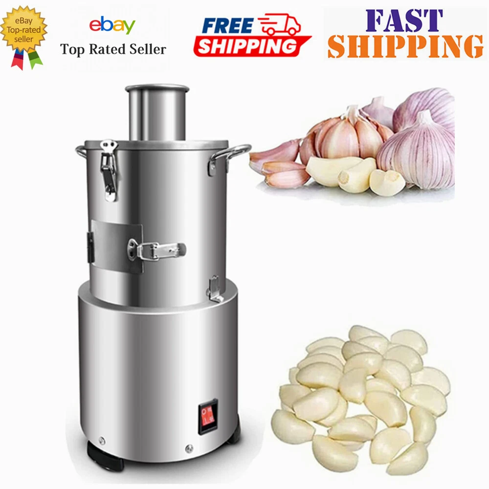 25kg/h Household & Commercial Electric Garlic Peeler Garlic Peeling Machine New