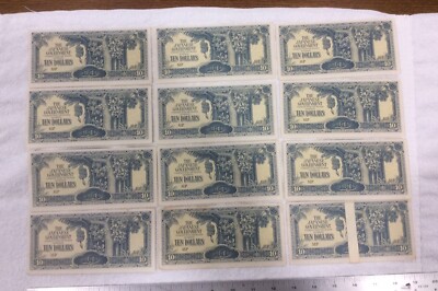 1942-1945 - The Japanese Government - Ten Dollars - Lot Of