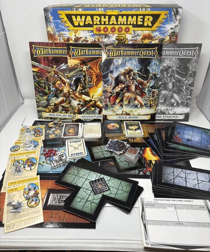 Warhammer Quest 1995 Boxed Board Game - 96% Complete - Games Workshop 001