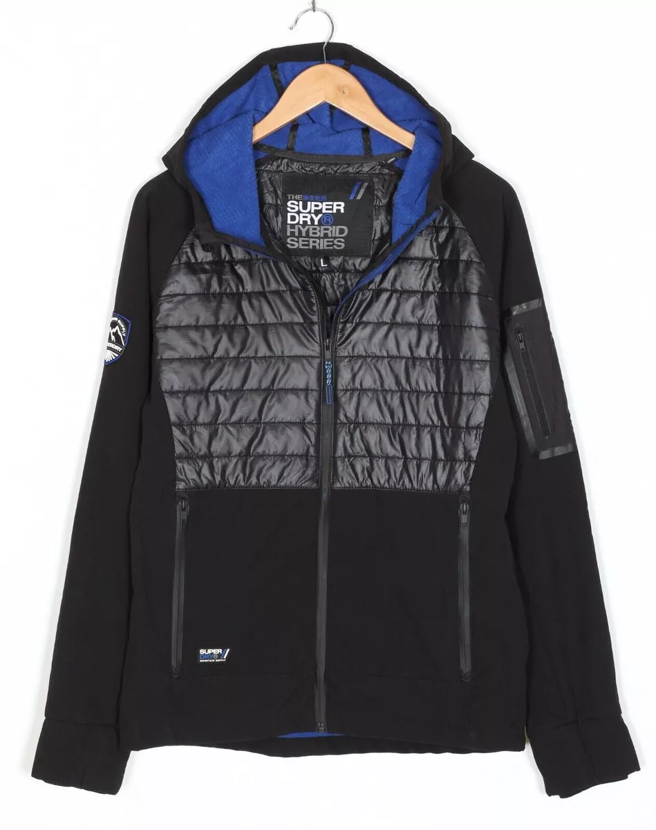 Superdry men's mountain softshell hybrid jacket sale