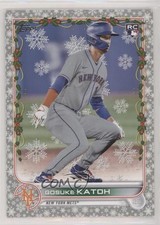 2022 Topps Holiday Mega Box Metallic Gosuke Katoh #HW149 3v8