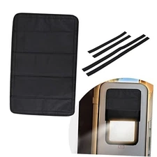 BougeRV RV Door Window Shade Cover, Foldable Sun Shade Windshield Blackout 