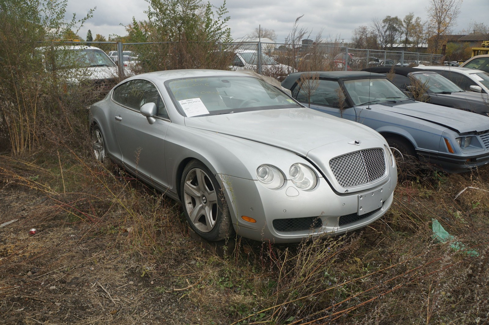 Right Overhead Roof Curtain Airbag 3W0880742B OEM Bentley Continental Gt 2003-10