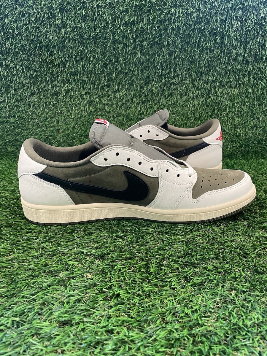 Nike Air Jordan 1 Retro Low OG SP Travis Scott Medium Olive Size