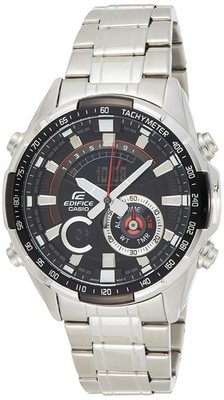 Casio Edifice ERA600D-1A Analog Digital Stainless Steel Chronograph Men's Watch