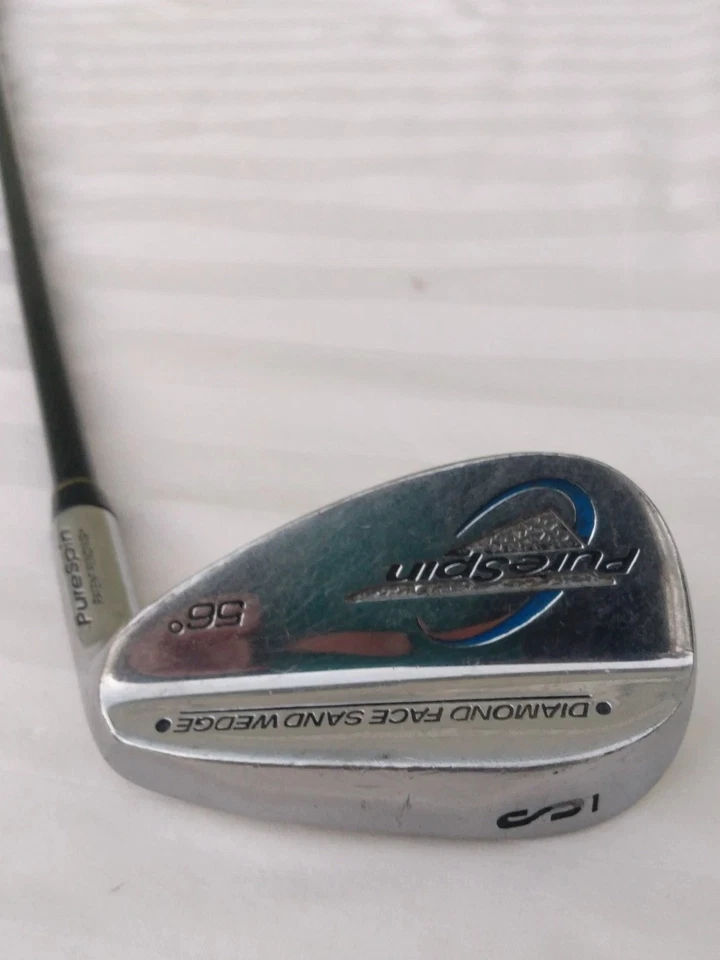 Pure Spin Diamond Face Sand Wedge SW 56* Right Handed Graphite Shaft 36.5" - Image 3 of 4