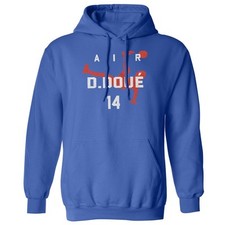 Air D.Doue 14 Tribute - Paris Soccer Fans Unisex Hooded Sweatshirt