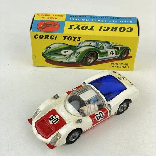 Vintage Boxed Corgi Toys 330 Porsche Carrera 6
