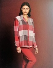 Andra Pajamas Long Sleeve Women In Knit Milano Art. 9112