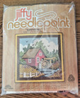 Vintage Jiffy/Sunset Designs Needlepoint Kit: Summer Mill #5751 Sealed Pkg — photo 2